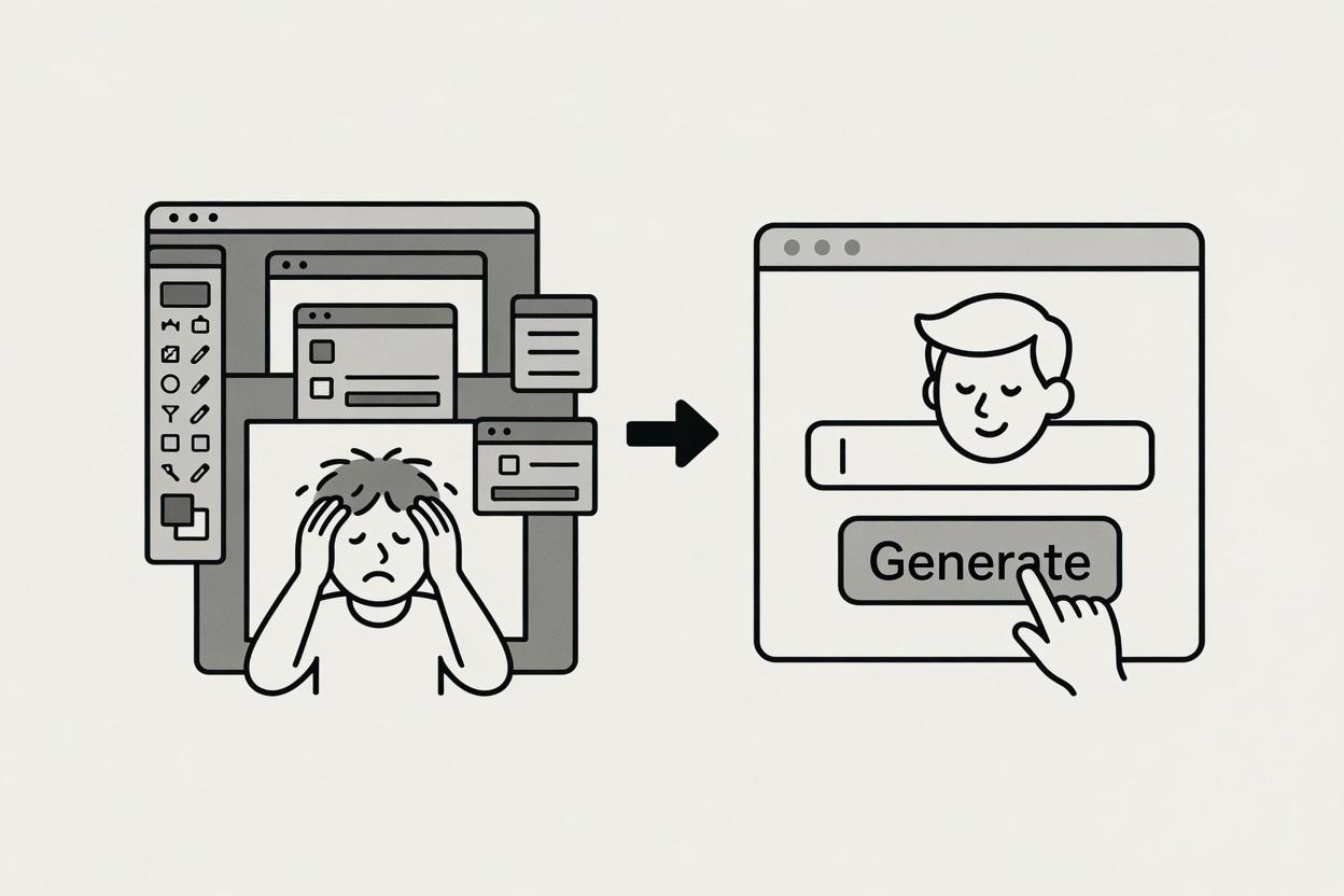 Creating with AI line art saves time and effort
