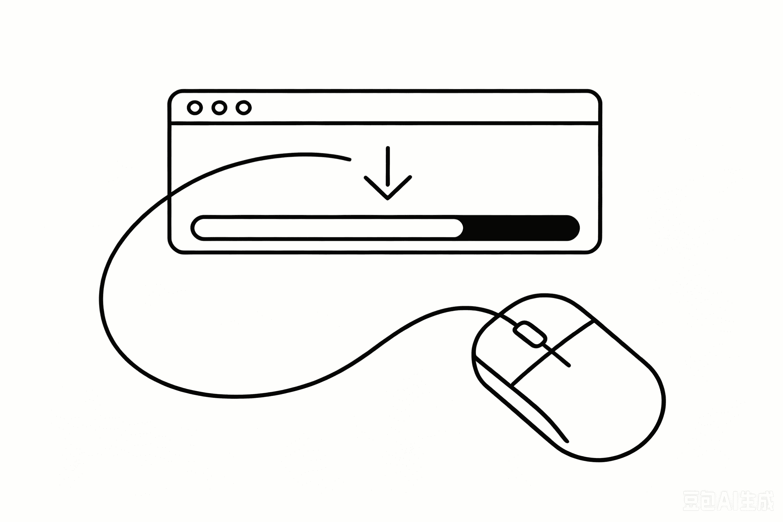 Download line art with one click