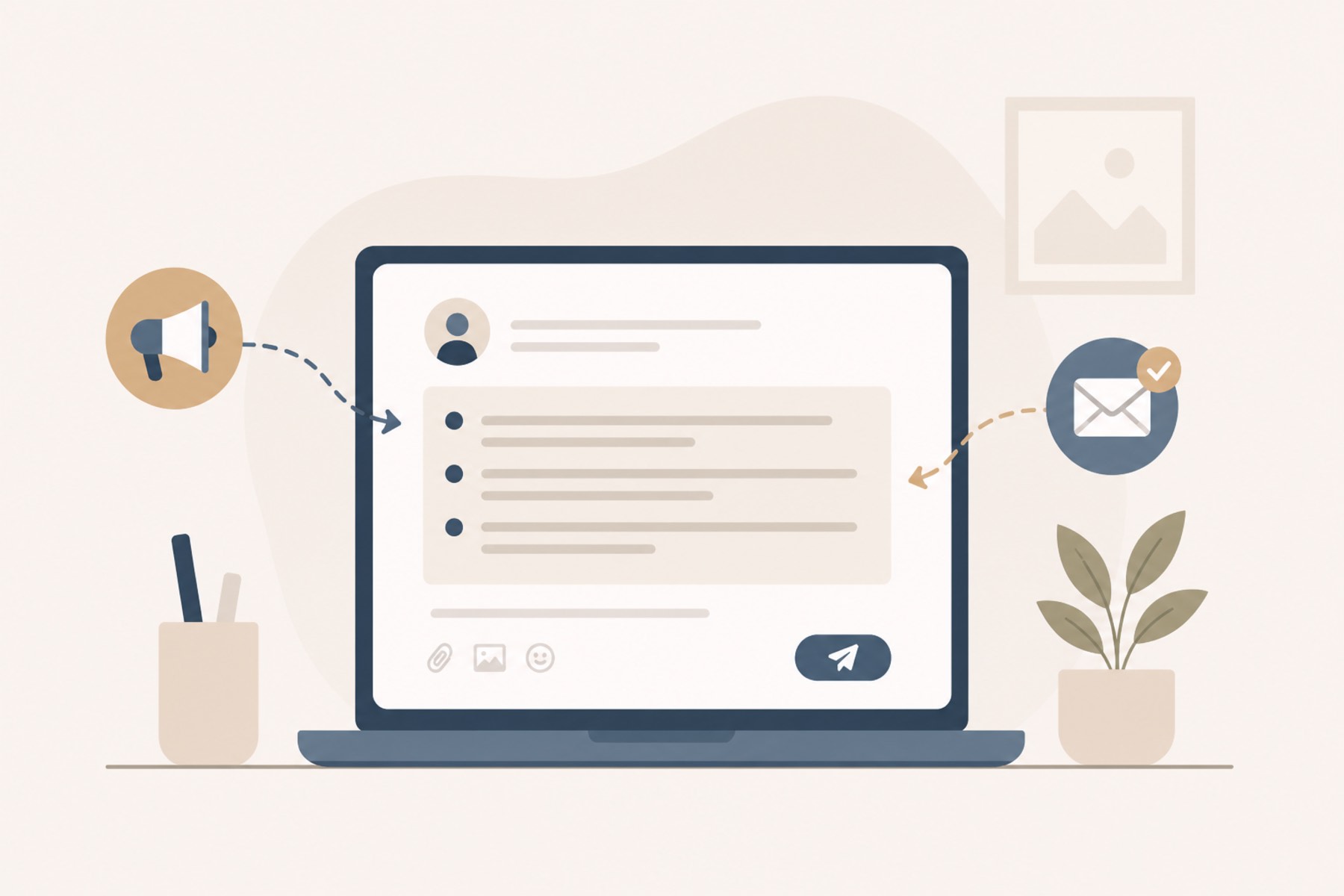 "How to Start the Body of an Email." — shown in an illustrative format.