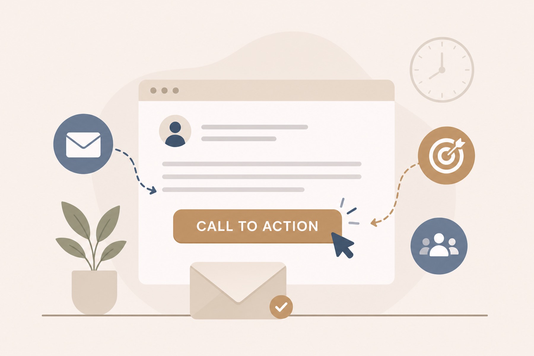 Call to Action part — shown in an illustrative format.