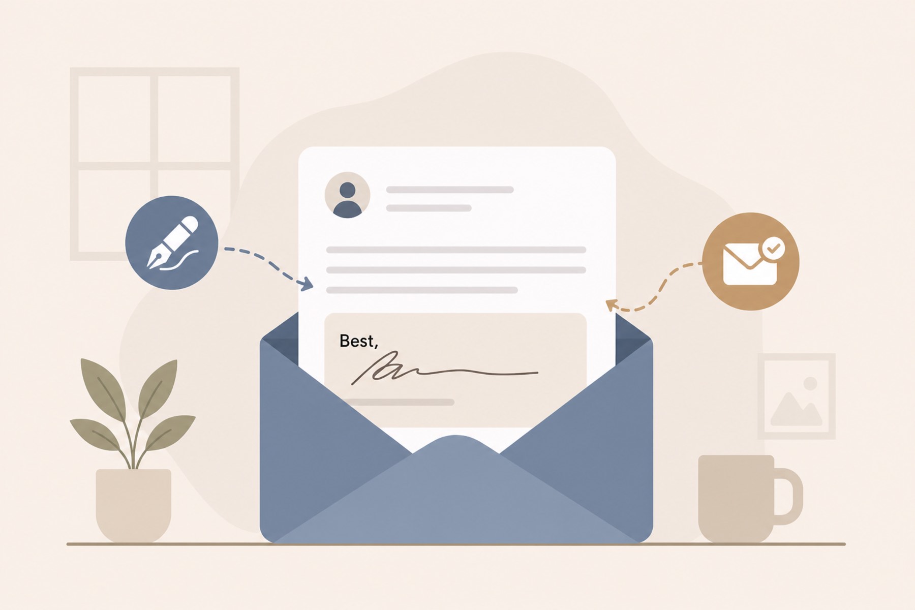 Marketing email footer — shown in an illustrative format.