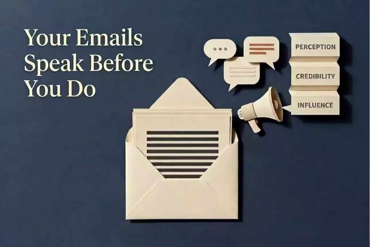Your email speaks before you do.