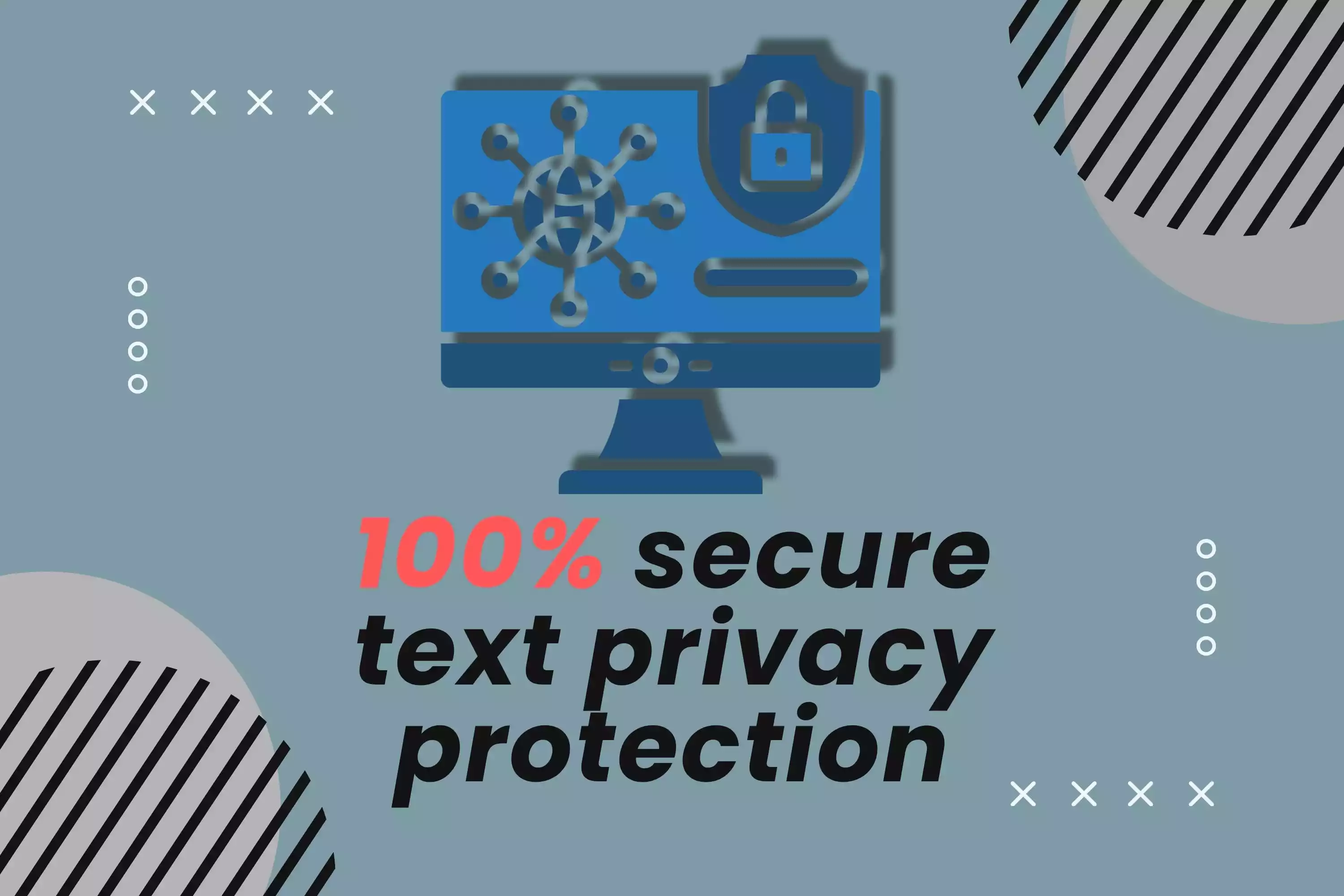 Private online text encryption that keeps data on your device